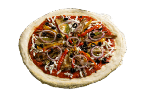 GRILLED VEGETABLES PIZZA
