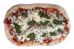 stracciatella pesto pinsa